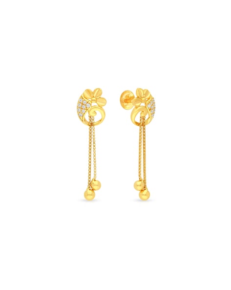 18 Karat Gold Huggie Earrings with 1/10 Carat Total Weight Hand-Set Pave  White Diamonds – Noémie