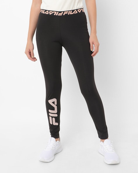 Fila Brand Print Leggings