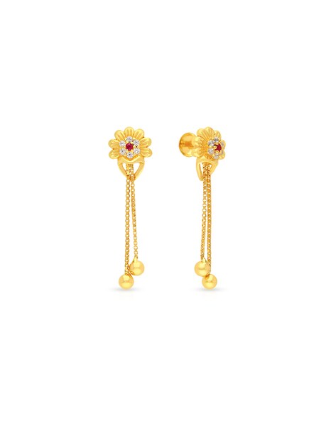 300+ Gold Earring Designs Online at Best Price - Candere by Kalyan Jewellers