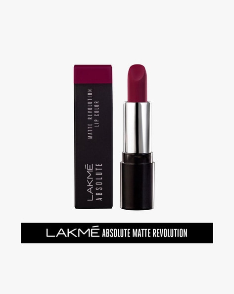 lakme absolute dynamite berry lipstick