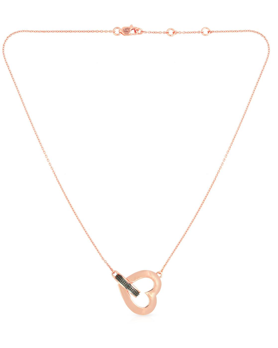 Buy Rose Gold Necklaces \u0026 Pendants for 