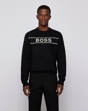 Hugo boss sweatshirt clearance flannels