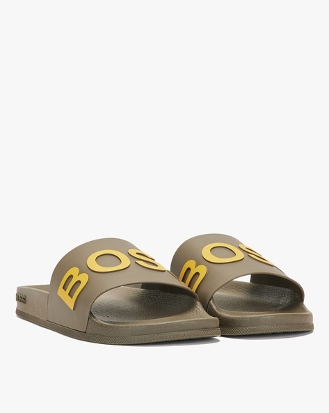 Hugo boss sliders mens best sale size 12