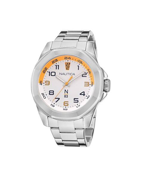 NAUTICA NAPTBS210 Analogue Watch with Interchangeable Silicon Strap