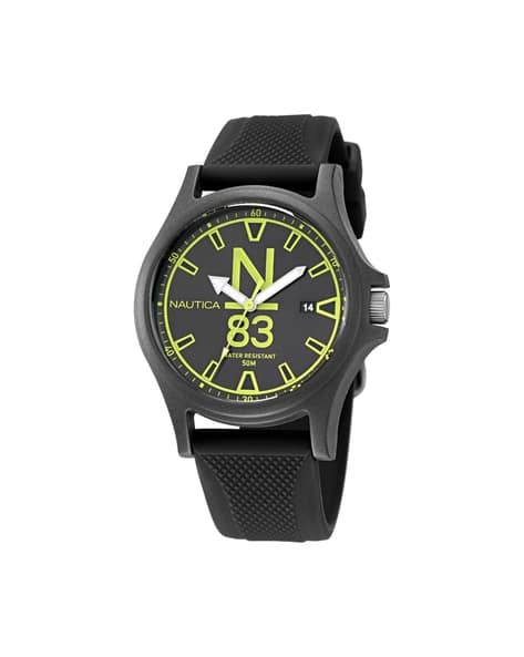 NAUTICA NAPJSS221 Analogue Watch with Resin Strap