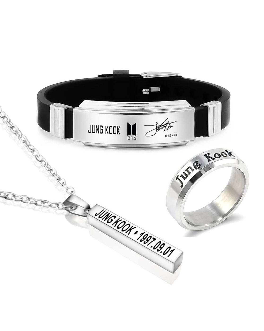 BTS Jungkook/jk Inspired Beaded Bracelet - Etsy Canada | Bts bracelet,  Beaded bracelets, Beaded