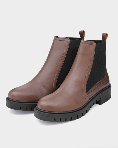 ankle length chelsea boots