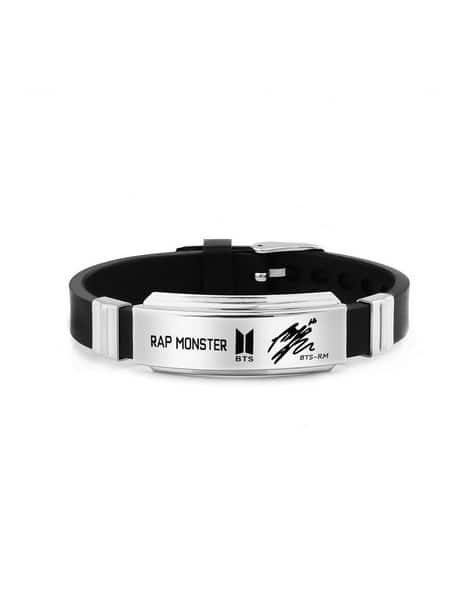 University Trendz Kpop BTS Rap Monster Signature Silicone Unisex Bracelet