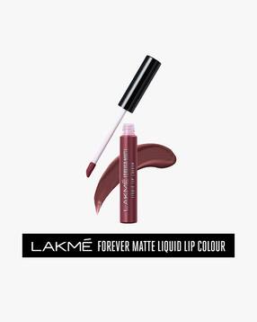 lakme Forever Matte Liquid Lipstick Lasts for 16 Hrs - Mauve Party-picture-19