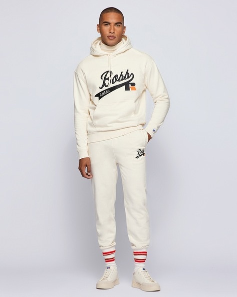 White boss tracksuit hot sale