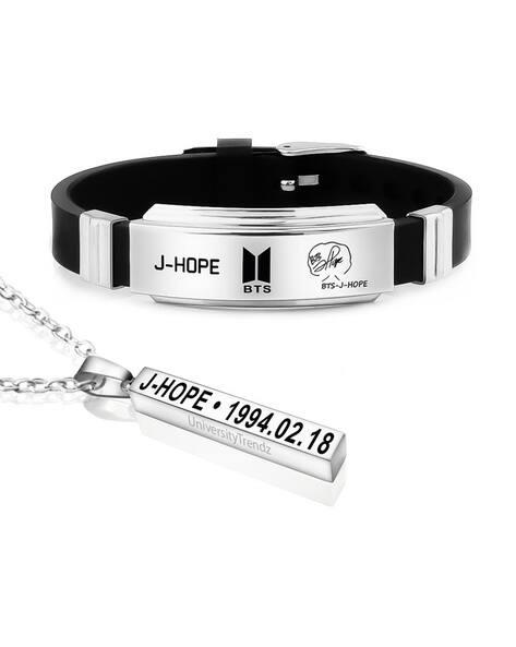 Buy University Trendz BTS Army Silicone Bracelet wi Online