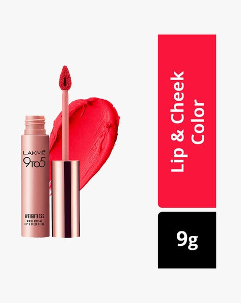 coral cushion lakme