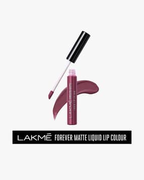 lakme Forever Matte Liquid Lipstick Lasts for 16 Hrs - Mauve Ecstasy-picture-33
