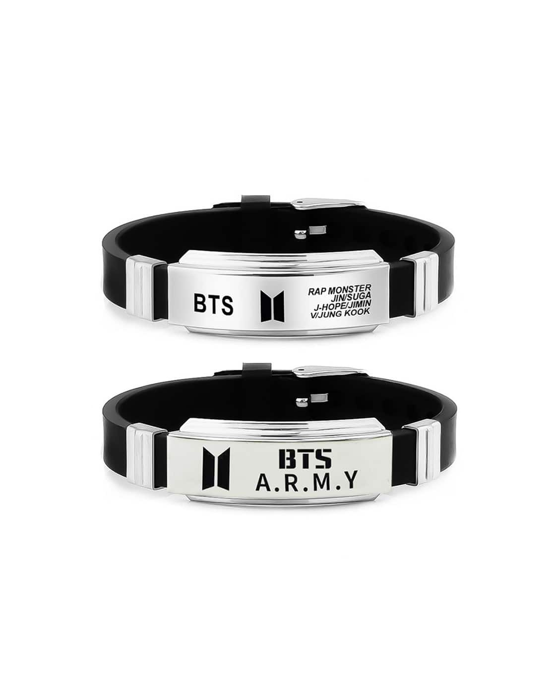 Park Jimin Jungkook Wristband Buy University Trendz Set Of BTS