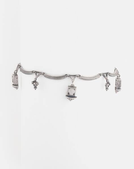 Buy Silver Anklets for Girls by Shaya Online