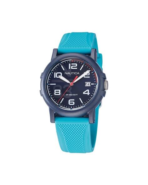 NAUTICA NAPEPF109 Analogue Watch with Resin Strap