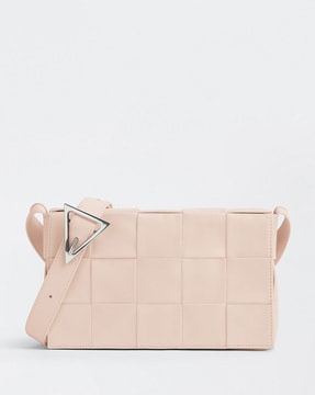 BOTTEGA VENETA Crossbody Bags Women, Mini Cassette bag Beige