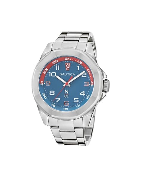 NAUTICA NAPTBS206 Analogue Watch with Stainless Steel Strap