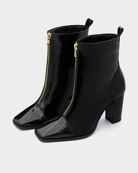 Buy Black Boots for Women by ADORLY Online