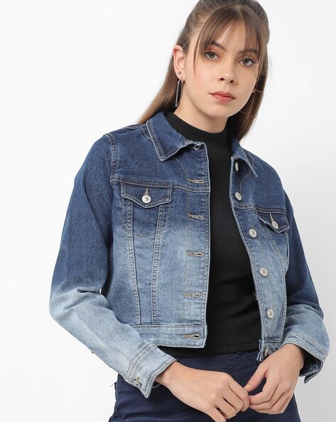 Vintage women's Lee Cooper Denim Blue Full zipper Jacket - Size XL With  Paint | eBay