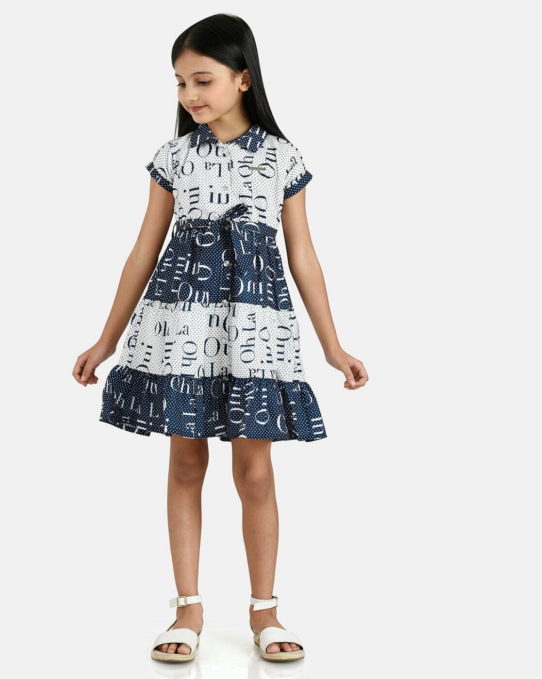 Navy Blue Dresses \u0026 Frocks for Girls 