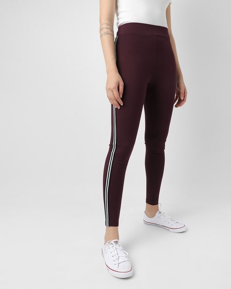 Buy Mid-Rise Leggings with Elasticated Waist Online at Best Prices in India  - JioMart.