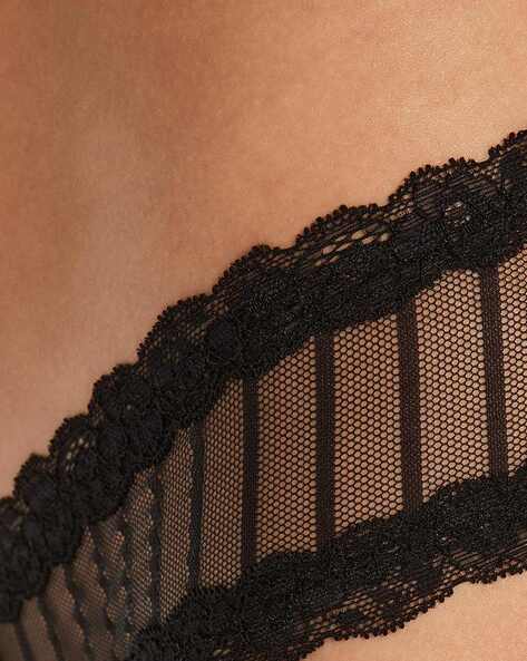 HUNKEMÖLLER BELIZE MESH CHEEKY 200878 BLACK