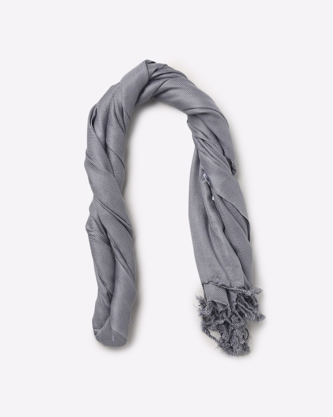 Grey Abstract Scarf, Accessories