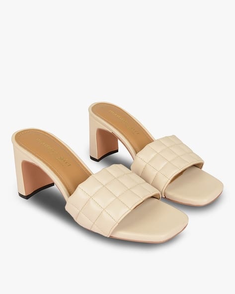 Buy Nude Heeled Sandals for Women by STEVE MADDEN Online