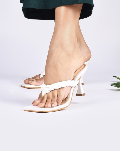 Buy Black Heeled Sandals for Women by BRASH by Payless Online | Ajio.com