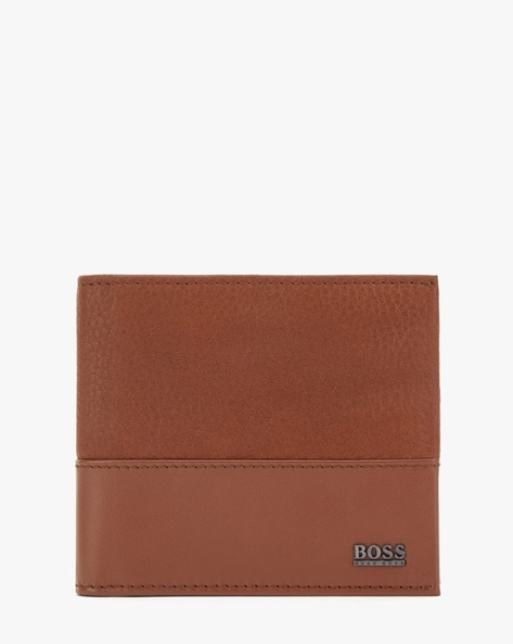 hugo boss brown wallet