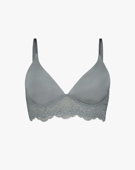 Chloe Non-Wired Padded Plunge Bra