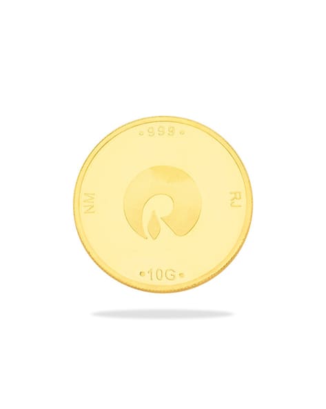 10 GM 24 KT (999) Reliance Gold Coin