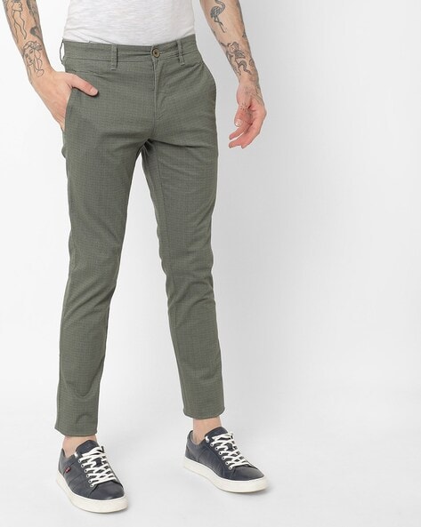 Buy Green Trousers & Pants for Men by JOHN PLAYERS Online