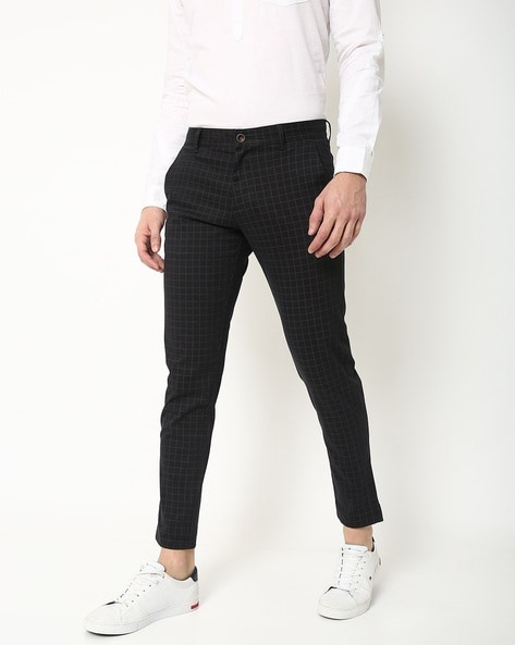 Suit trousers Skinny Fit  BlueChecked  Men  HM IN