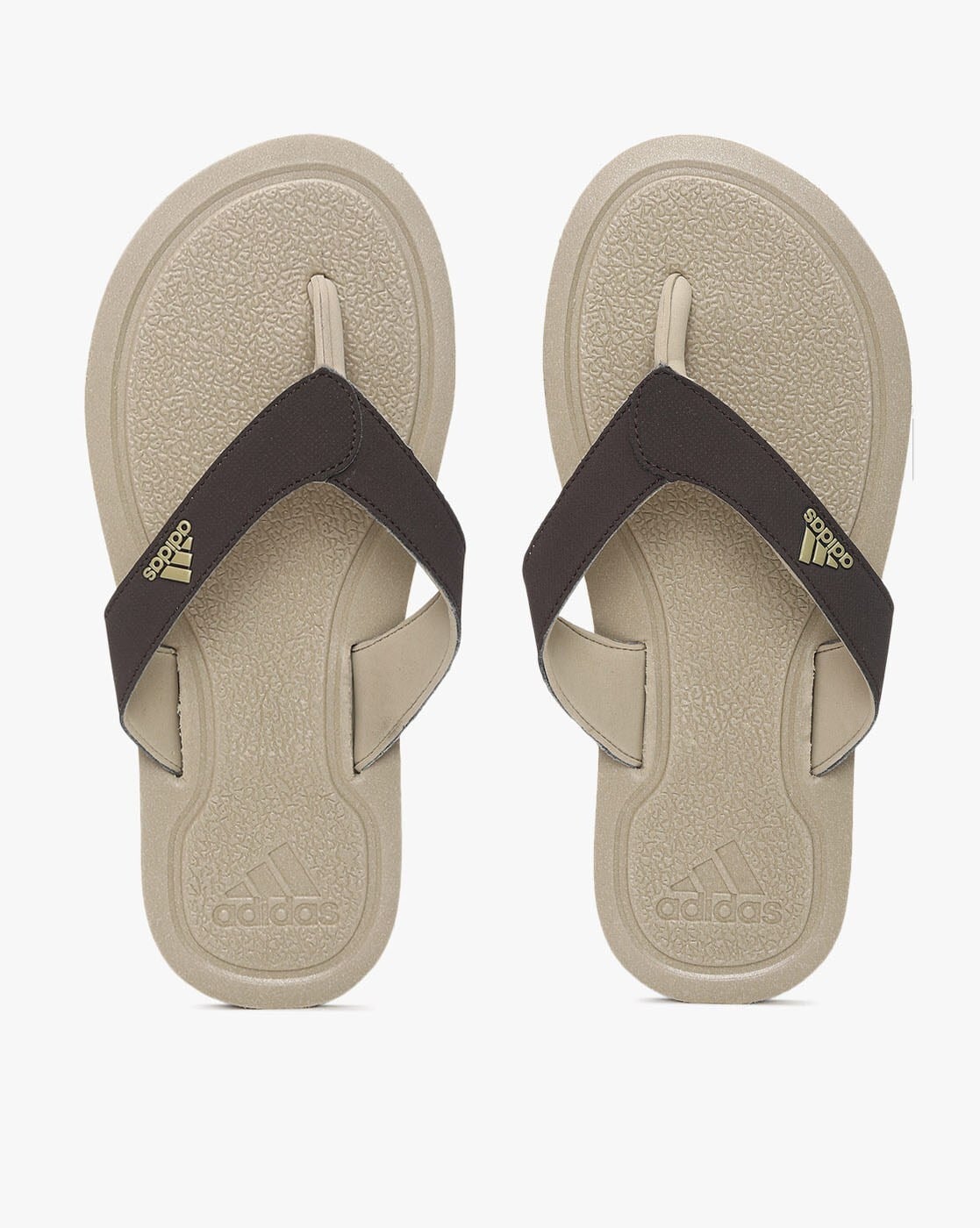 mens beige flip flops