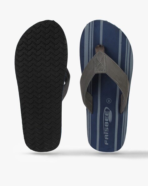 Buy Navy Blue Flip Flop Slippers for Men by FRISBEE Online