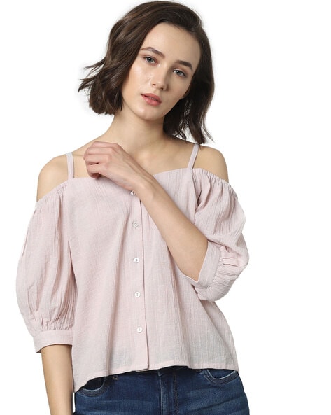 Buy Pink Tops for Women by ONLY Online