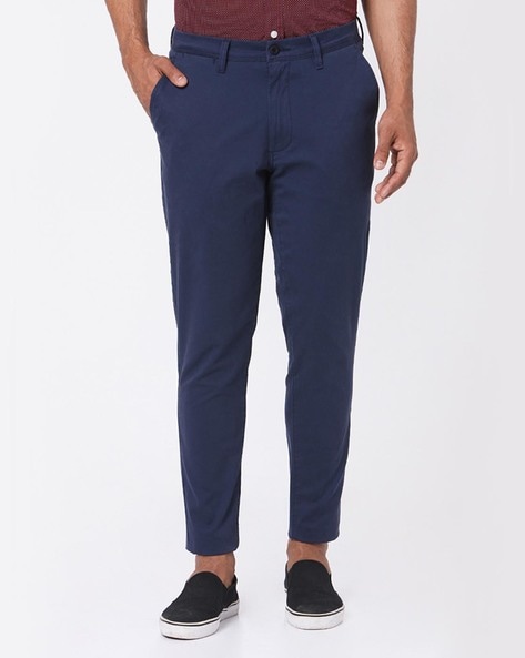 Buy Levi's Navy Chino Trousers - Trousers for Men 1357474 | Myntra