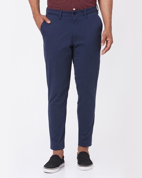 Pants regular fit cotton chinos for mens | Quality brand Europann