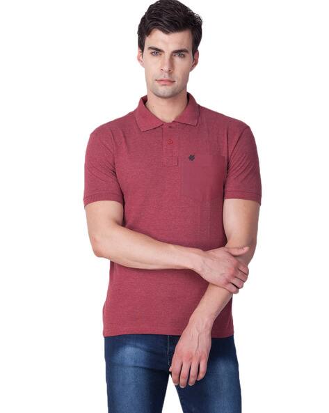 Buy Maroon Tshirts for Men by ONN 