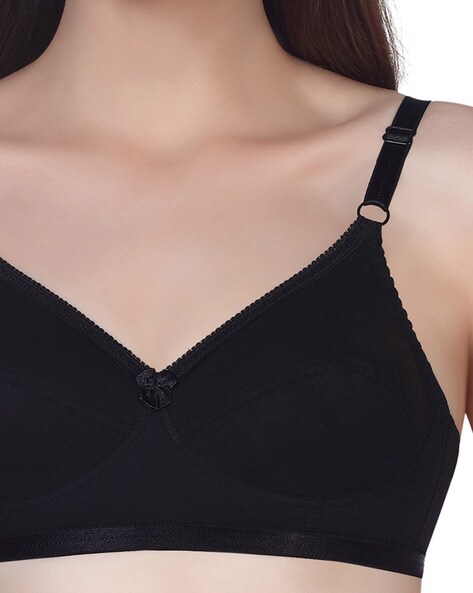 Soft Cup EasyPeasy SlipOn Non-Padded Bra, Wireless, Full Coverage