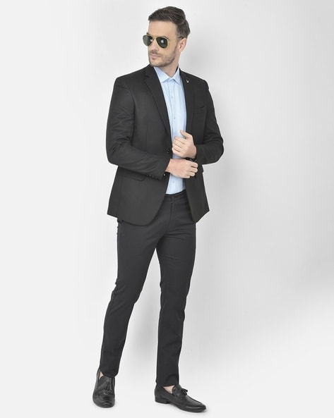 Buy online Solid Single Breasted Formal Blazer from Blazers for Men by  Canary London for ₹3379 at 55% off