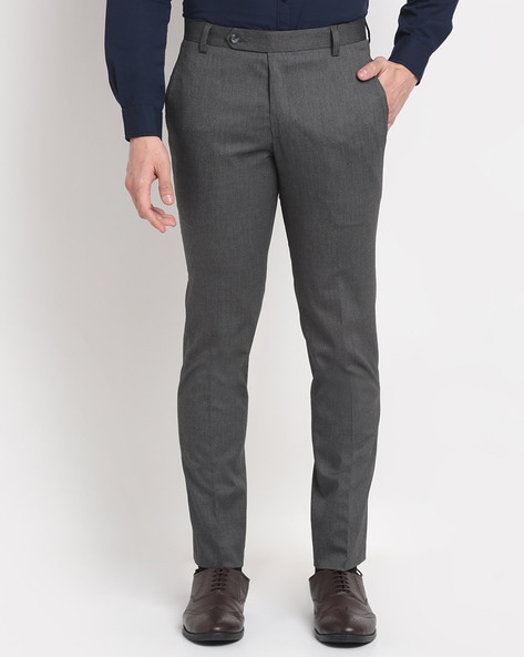 Mens Navy Blue Trousers  T The Brand  Tea  Tailoring