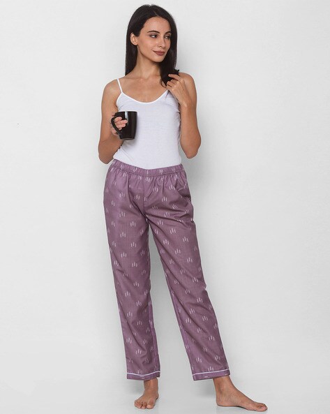 Buy Purple-Green Pyjamas & Shorts for Women by Fashionrack Online