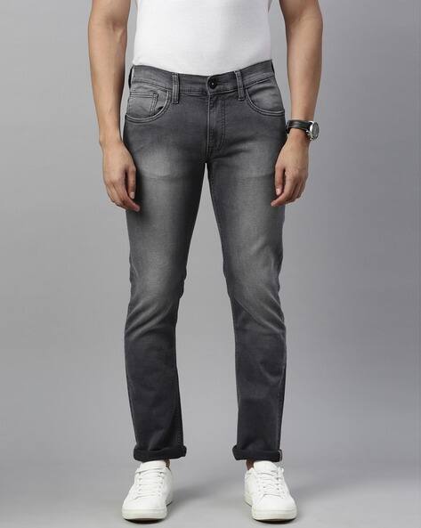 Buy Grey Jeans for Men by AMERICAN BULL 