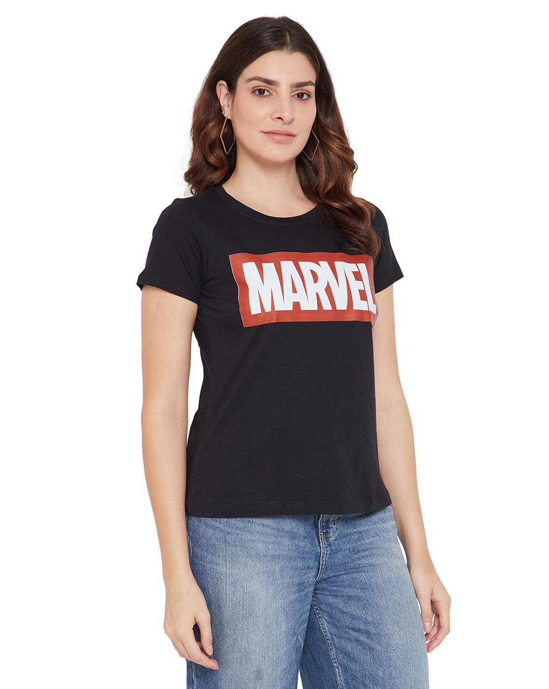 Marvel : Logo printed Oversized T-shirt | Streetwear by Athlizur