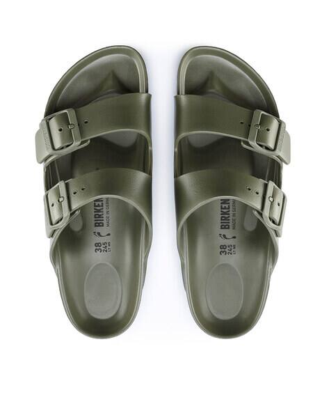 birkenstock green plastic