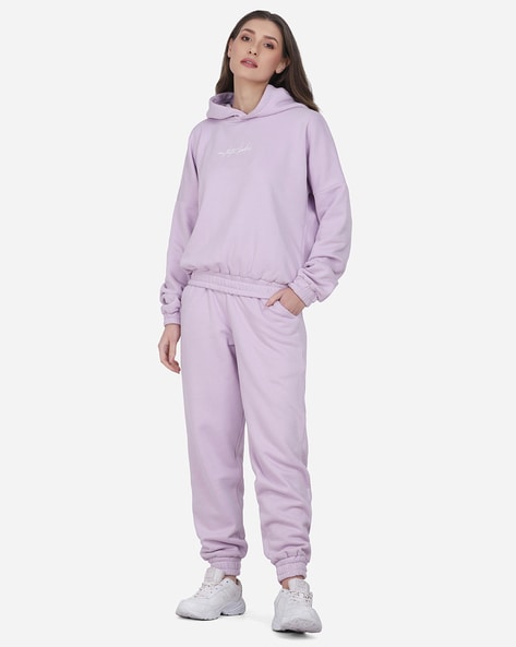 light purple tracksuit