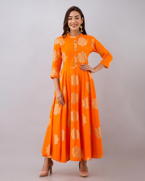 Indian Collar Neck Dress